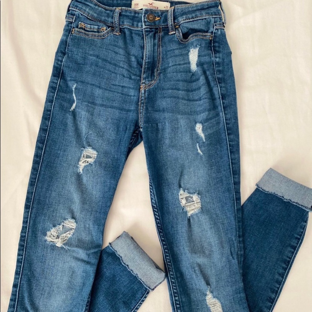 Hollister blue jeans